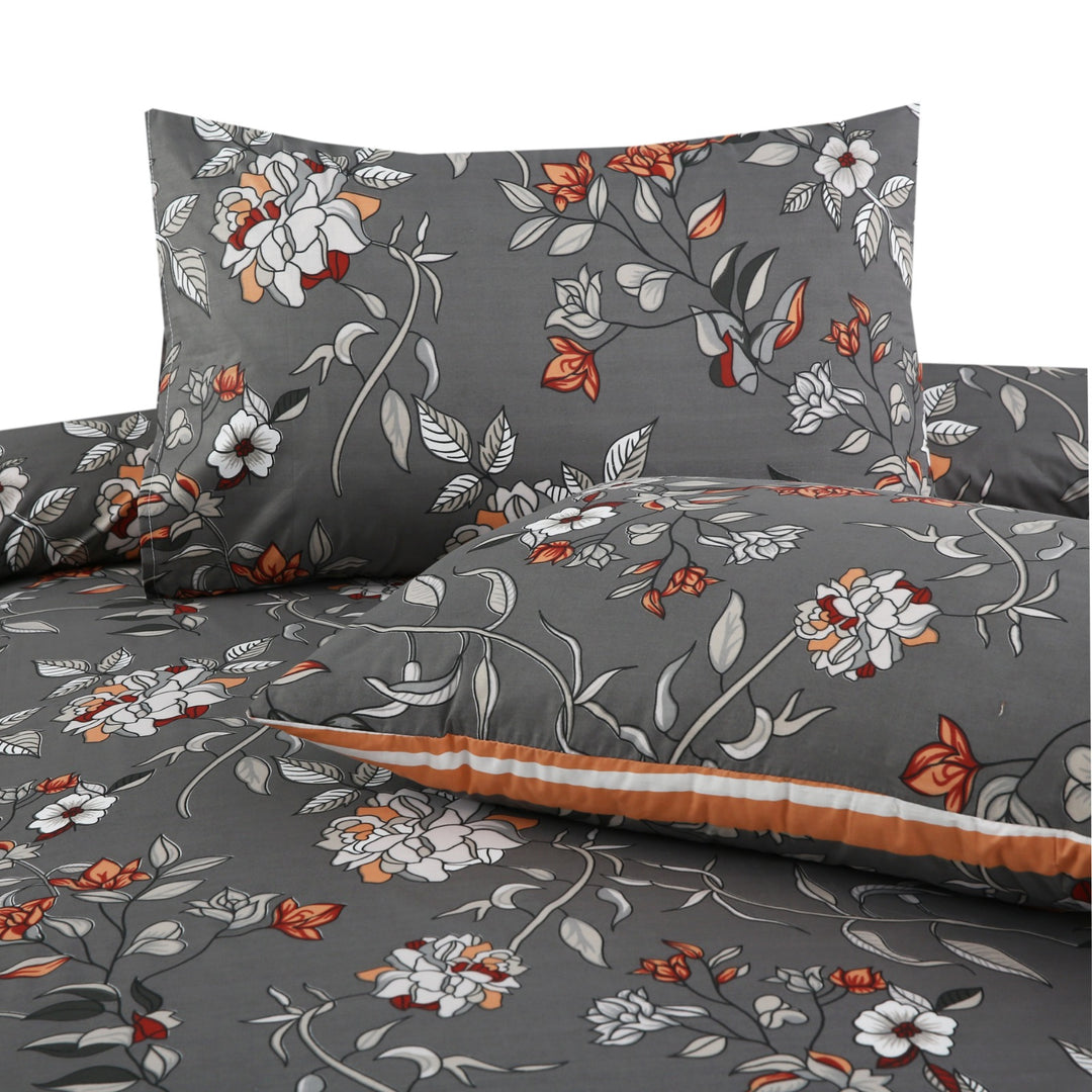 3 Pcs Premium Printed Bedsheet Set - 1296