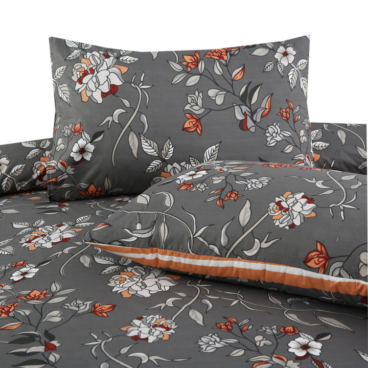 3 Pcs Premium Printed Bedsheet Set - 1296