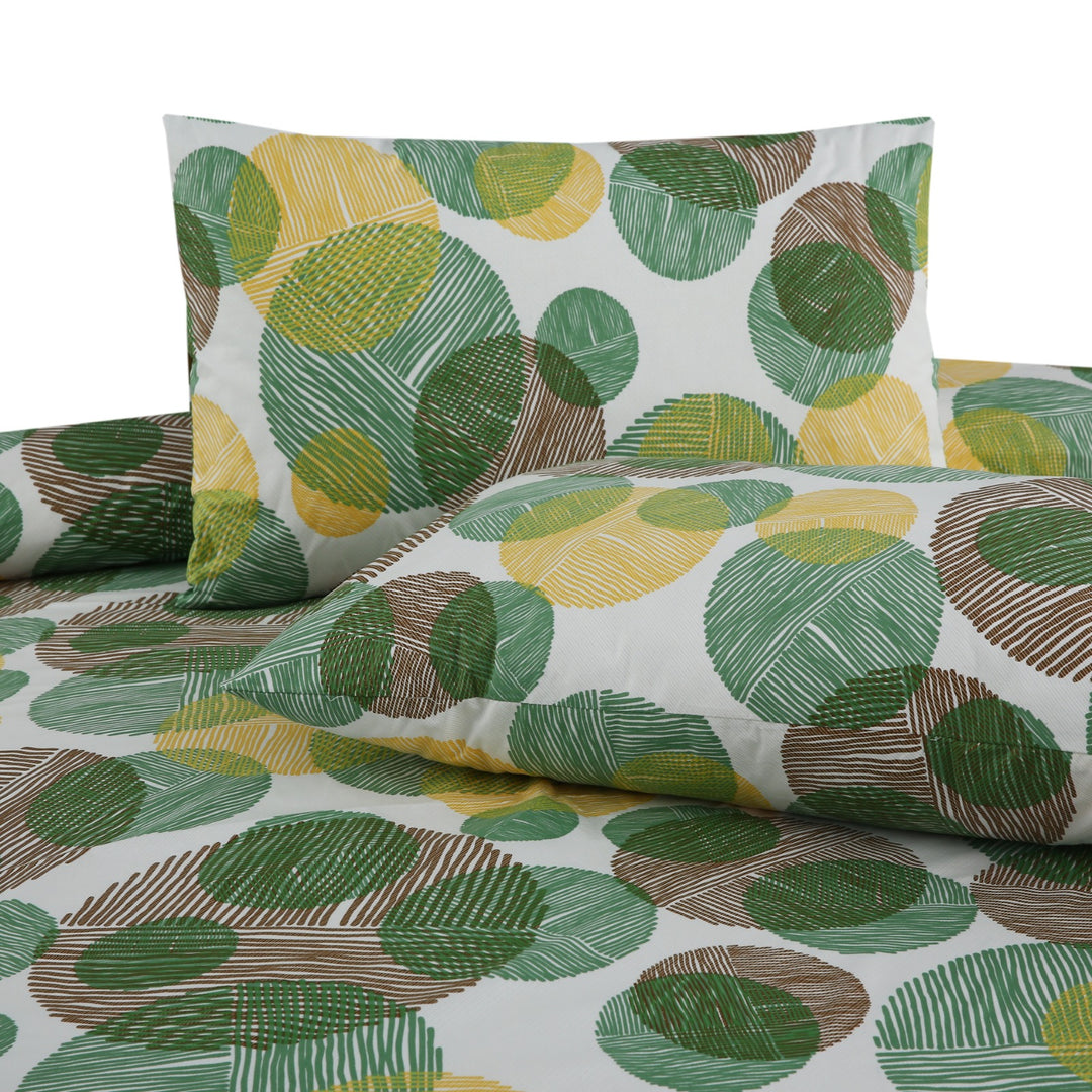 3 Pcs Premium Printed Bedsheet Set - 1294