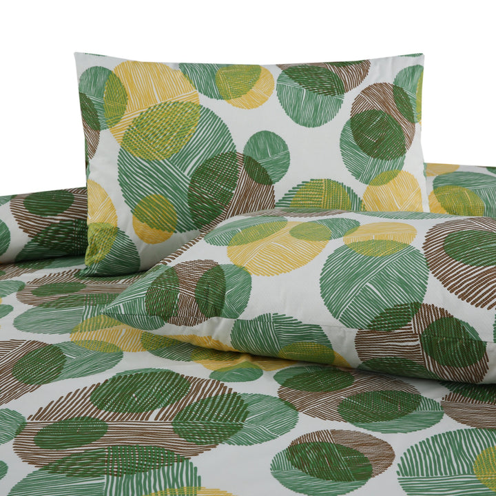 3 Pcs Premium Printed Bedsheet Set - 1294