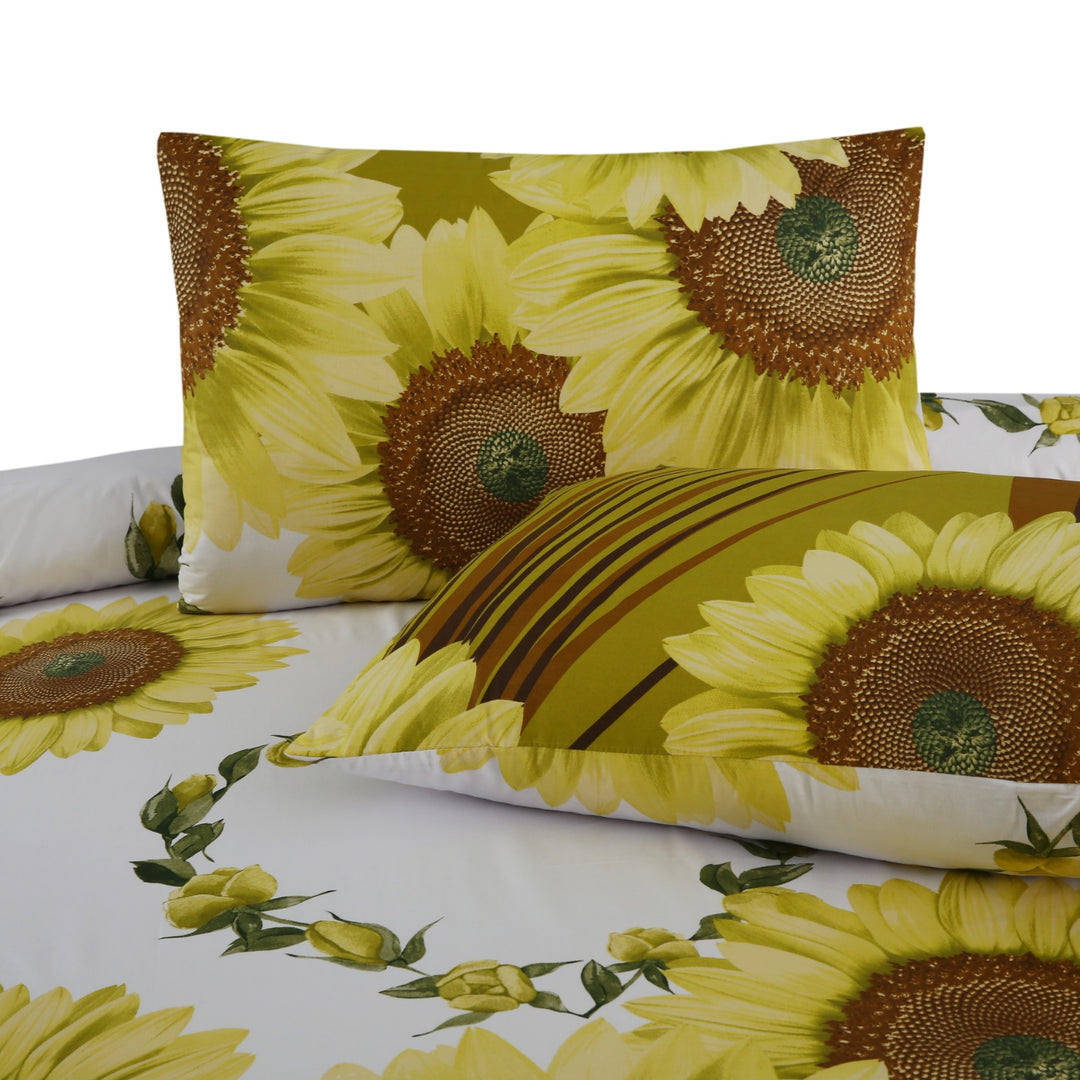 3 Pcs Premium Printed Bedsheet Set - 1293