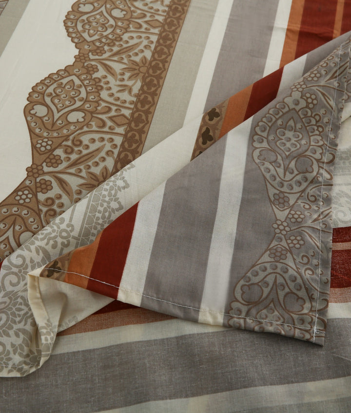 3 Pcs Premium Printed Bedsheet Set - 1278