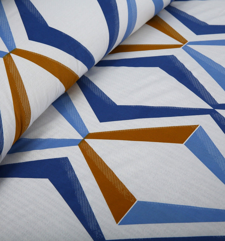 3 Pcs Premium Printed Bedsheet Set - 1265