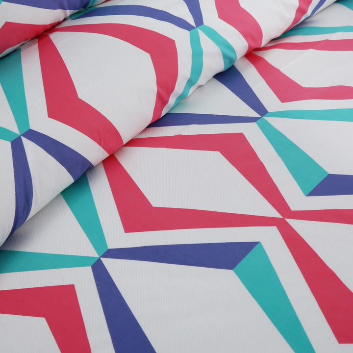 3 Pcs Premium Printed Bedsheet Set - 1289