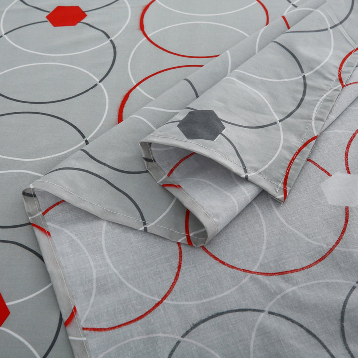 3 Pcs Premium Printed Bedsheet Set - 1295