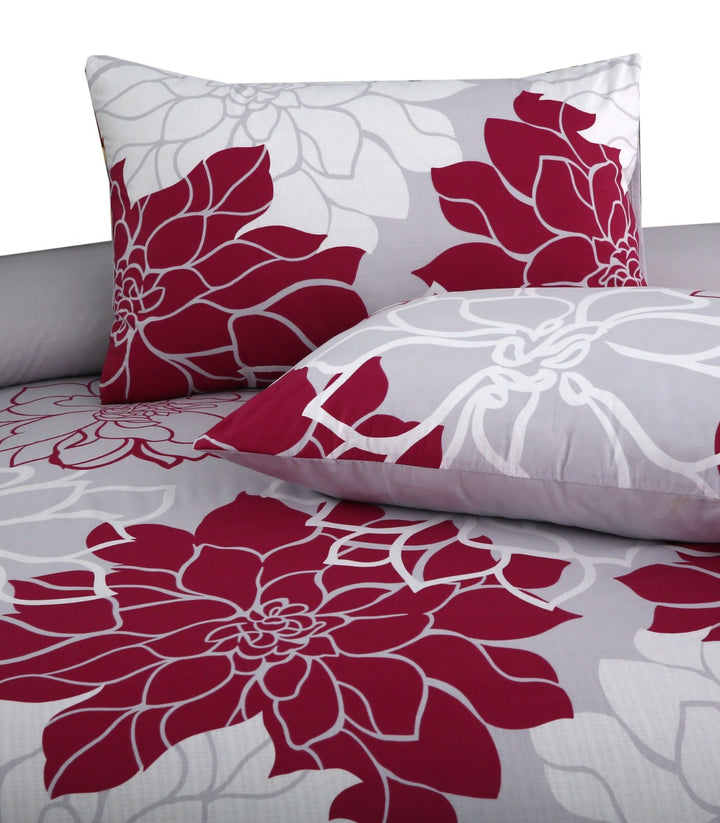 3 Pcs Premium Printed Bedsheet Set - 1272