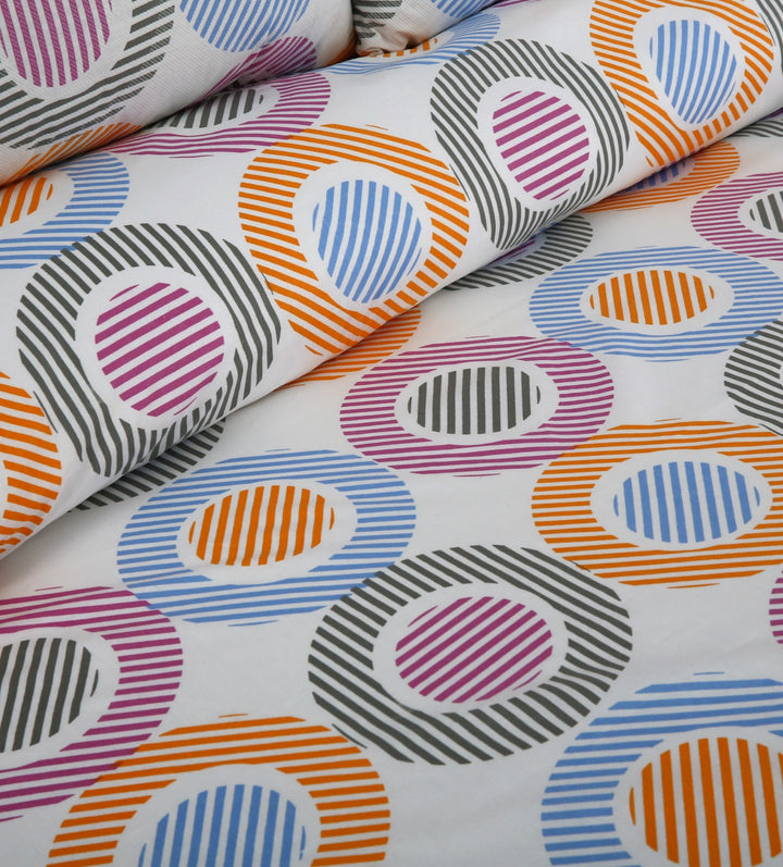 3 Pcs Premium Printed Bedsheet Set - 1279
