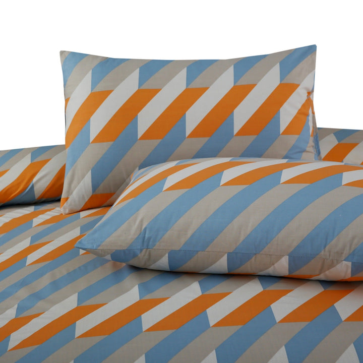 3 Pcs Premium Printed Bedsheet Set - 1271