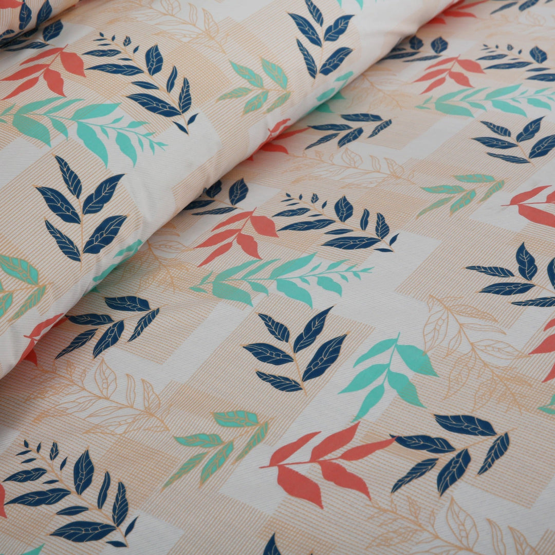 3 Pcs Premium Printed Bedsheet Set - 1268