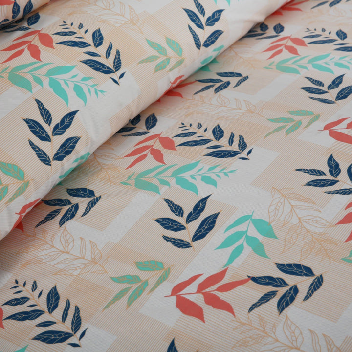 3 Pcs Premium Printed Bedsheet Set - 1268