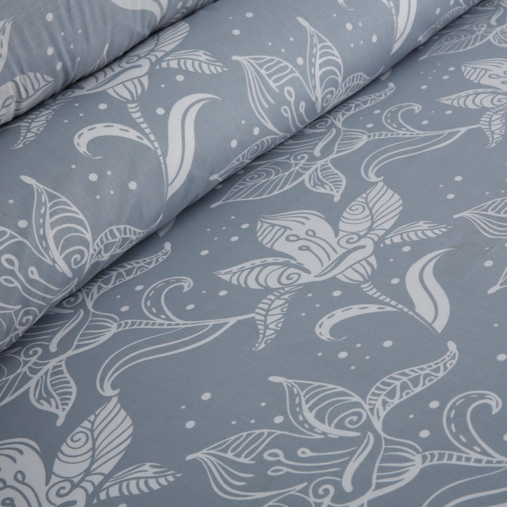 3 Pcs Premium Printed Bedsheet Set - 1286