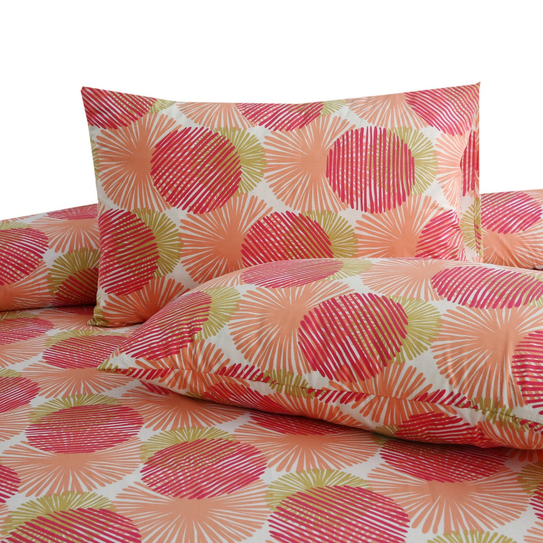3 Pcs Premium Printed Bedsheet Set - 1264